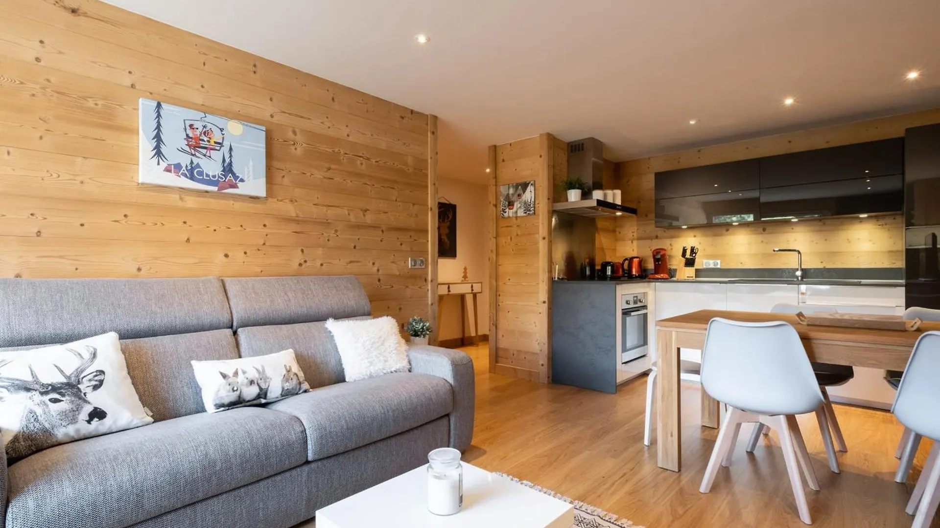 Chaleureux Appart 2 Pieces Pres Des Pistes 4 Pers 3*** - Fr-1-304-272 La Clusaz France